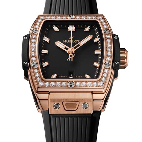 hublot spirit of big bang full diamond|Hublot big bang chronograph.